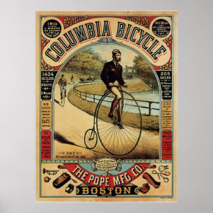 Affiche Columbia Bicycle