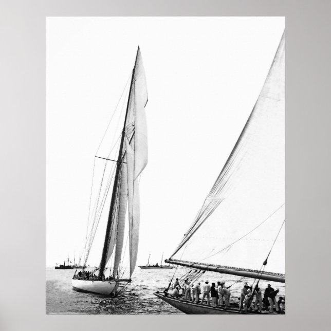 Affiche Columbia et Shamrock (Devant)