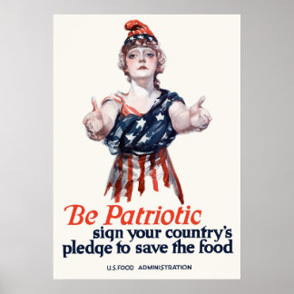 Affiche Columbia Vous Invitation À Sauver De La Nourriture
