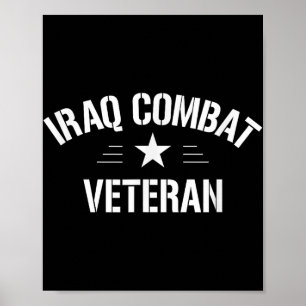 Affiche Combat vétéran d'Irak