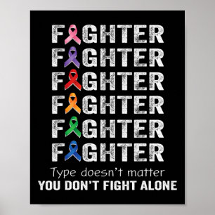 Affiche Combattant Journée mondiale de sensibilisation à l