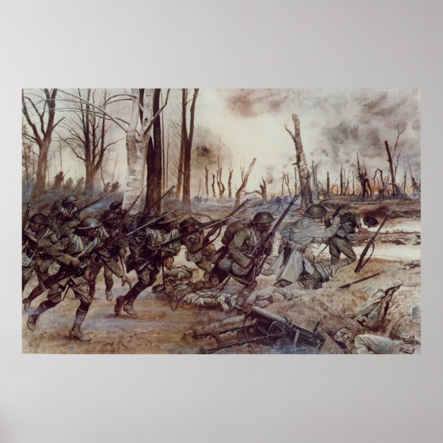 Affiche Combattants de l'Enfer de Harlem par H. Charles Mc (Devant)