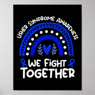 Affiche Combattre ensemble la sensibilisation au syndrome