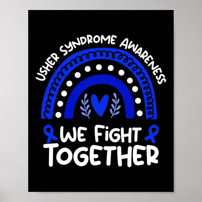 Affiche Combattre ensemble la sensibilisation au syndrome  (Devant)