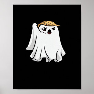 Affiche Combattre Funny Halloween Trumpkin