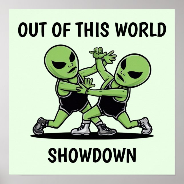 Affiche Combattre les Aliens (Devant)