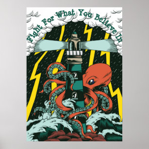 Affiche Combattre Pour Ce Dans Quoi Vous Croyez