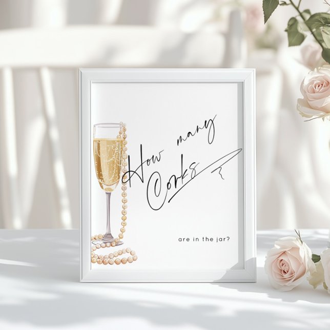 Affiche Combien de bouchons sont dans le script minimalist (Créateur téléchargé)