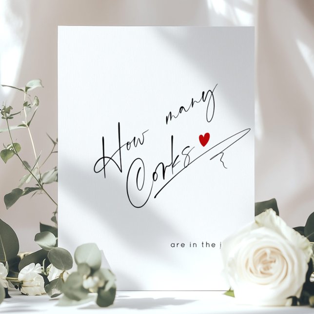 Affiche Combien de bouchons sont dans le script minimalist (Créateur téléchargé)