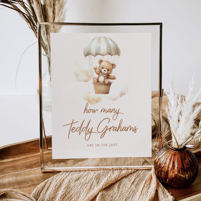 Affiche Combien de graphiques en peluche sont dans le boca (Créateur téléchargé)