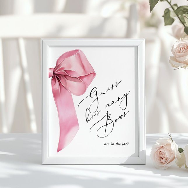 Affiche Combien de vaches se trouvent dans le baby shower  (Créateur téléchargé)