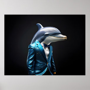 Affiche Combinaison dauphin