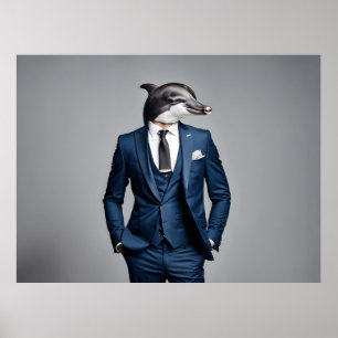 Affiche Combinaison dauphin