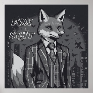 Affiche Combinaison Fox