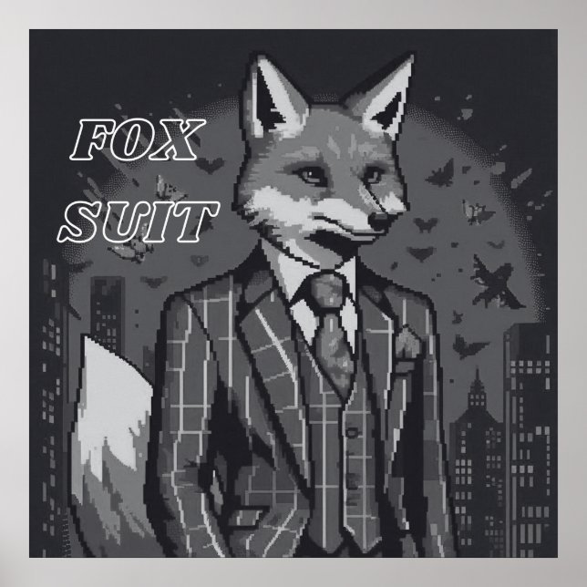 Affiche Combinaison Fox (Devant)