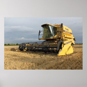 Affiche Combine Harvester