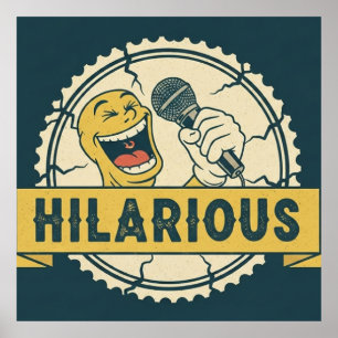 Affiche Comédie Hilarante