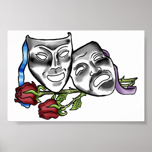 Affiche Comédie/Tragédie (Devant)