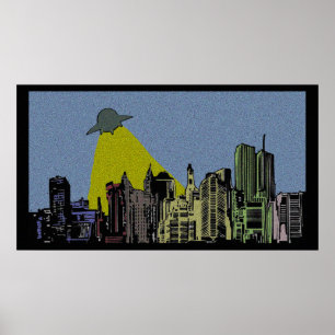 Affiche Comic Invasion