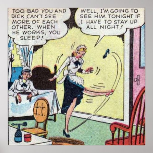 Affiche Comic vintage classique (Devant)