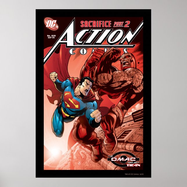 Affiche Comics d'action #829 sept 05 (Devant)