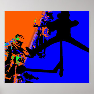 Affiche Comin' Through - Motox et Scooter