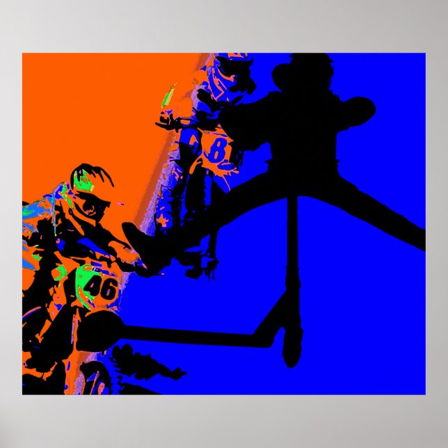 Affiche Comin' Through - Motox et Scooter (Devant)