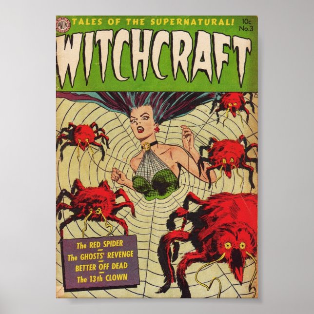 Affiche Comique vintage (Devant)