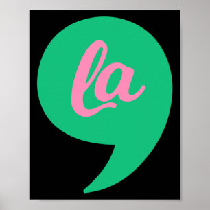 Affiche Comma La Kamala Harris 2022 - Costum électoral