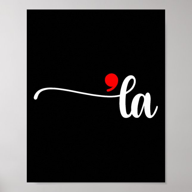 Affiche Comma La Kamala Harris Ponctuation La Election Vot (Devant)