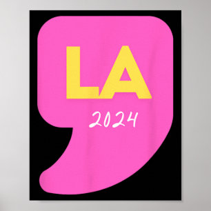 Affiche Comma La Kamala Harris Pour L'Élection De Présiden