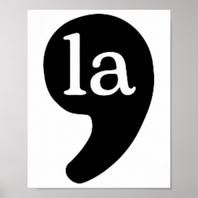 Affiche Comma La Kamala Harris Pour Président 2024 (Devant)