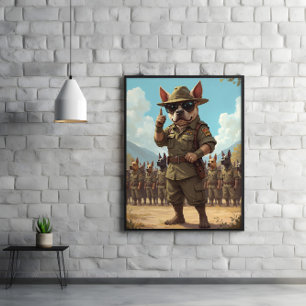 Affiche Commande Canine : Écorce Dure, Remise Plus Tard