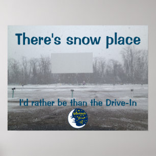 Affiche Commande fiable dans l'image d'hiver