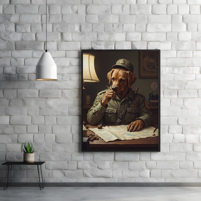 Affiche Commandes à mâcher, miettes et questions de confia (Créateur téléchargé)