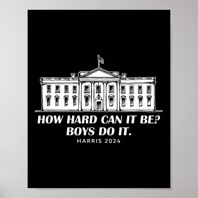 Affiche Comme Ça Peut Être Difficile Pour Les Garçons De L (Devant)