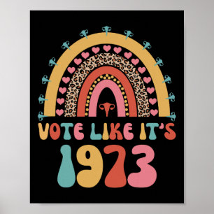 Affiche Comme c'est en 1973 Feminist Reproductive Right Ra