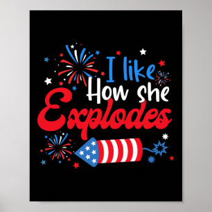 Affiche Comme comment elle explose Fireworks Funny Couple