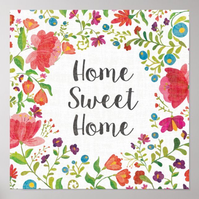 Affiche Comme Frida V | Maison Sweet Home (Devant)