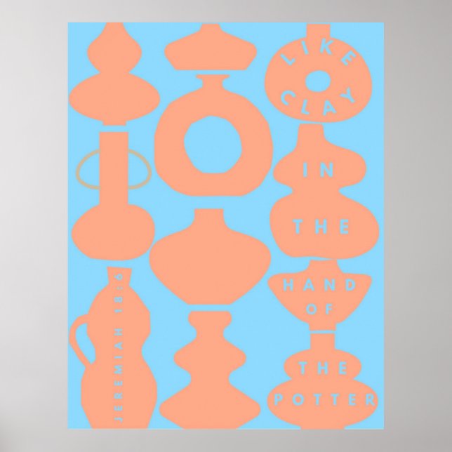 Affiche Comme l'argile dans la main du potier (Devant)