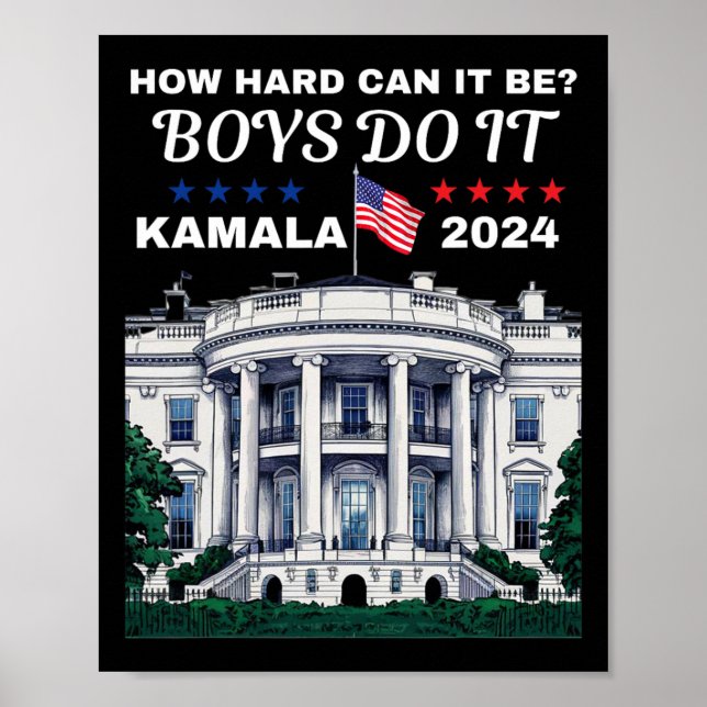 Affiche Comme les garçons peuvent être durs faire Kamala H (Devant)