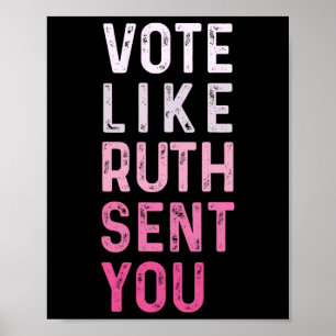 Affiche Comme Ruth T'A Envoyé Drôle Des Femmes Américaines