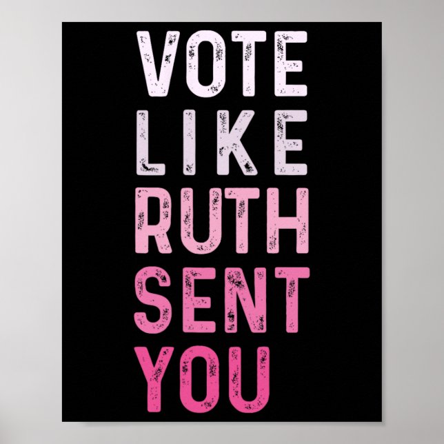 Affiche Comme Ruth T'A Envoyé Drôle Des Femmes Américaines (Devant)