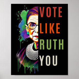 Affiche Comme Ruth Vous A Envoyé Colorado Art Féministe