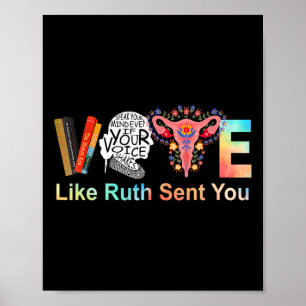 Affiche Comme Ruth Vous A Envoyé Feminist Lgbt