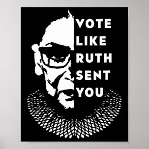 Affiche Comme Ruth Vous A Envoyé - Féministe