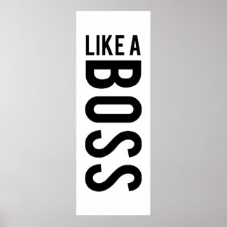 Affiche COMME un robot