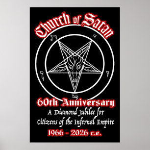 Affiche Commemoratif du 60e anniversaire de CoS