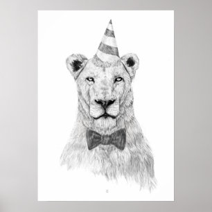 Affiche Commencer la fête