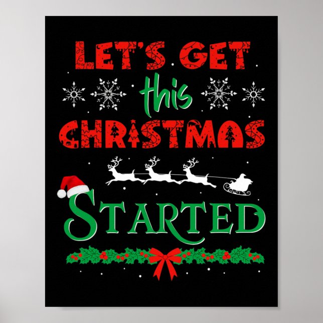 Affiche Commençons ce Noël Fête de Noël C (Devant)